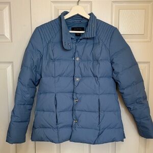 Calvin Klein Women's Quilted Blue Puffer Coat
